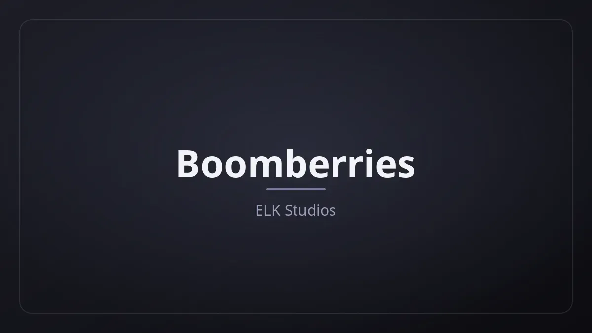 Boomberries kapak görseli