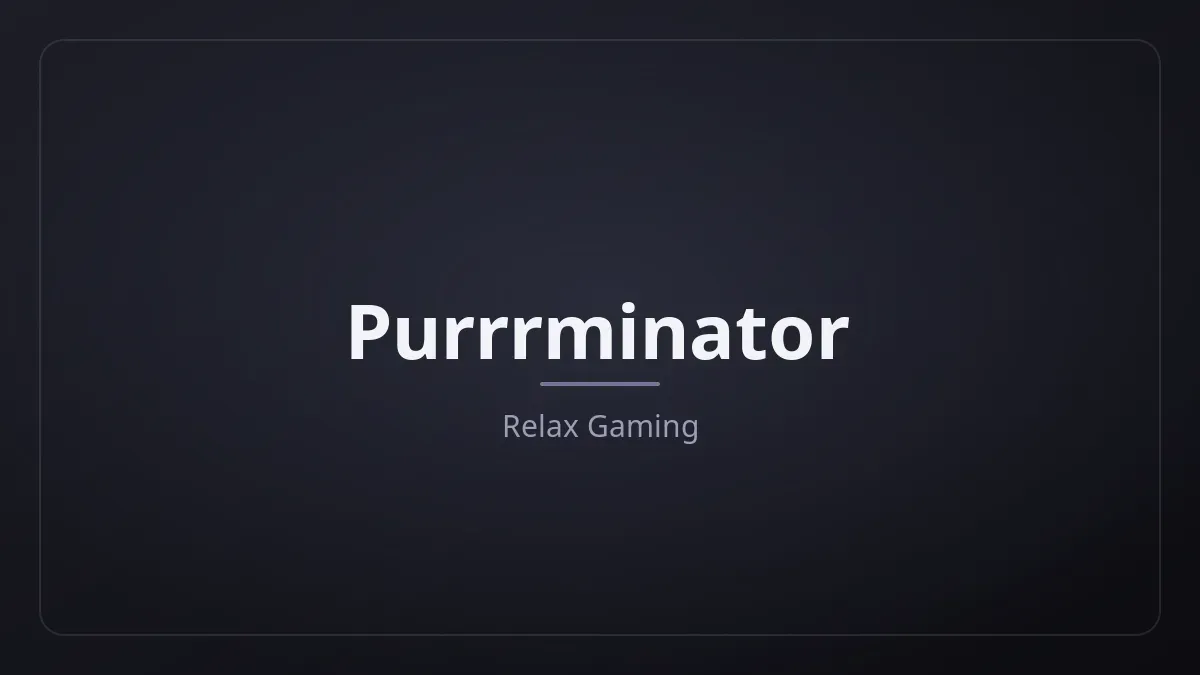 Purrrminator kapak görseli