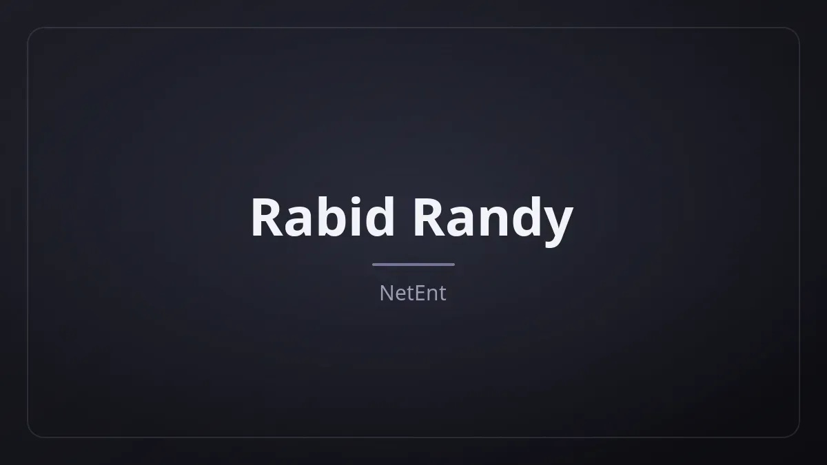Rabid Randy kapak görseli