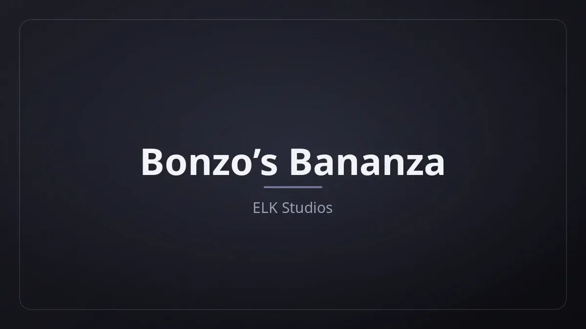Bonzo’s Bananza kapak görseli