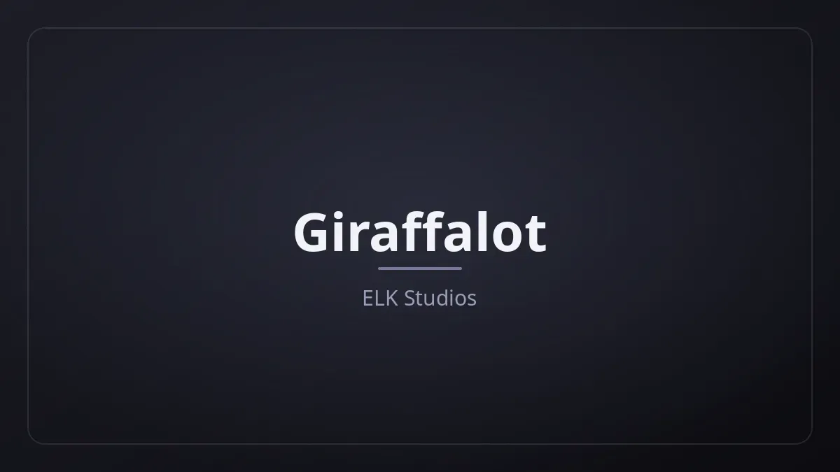 Giraffalot kapak görseli
