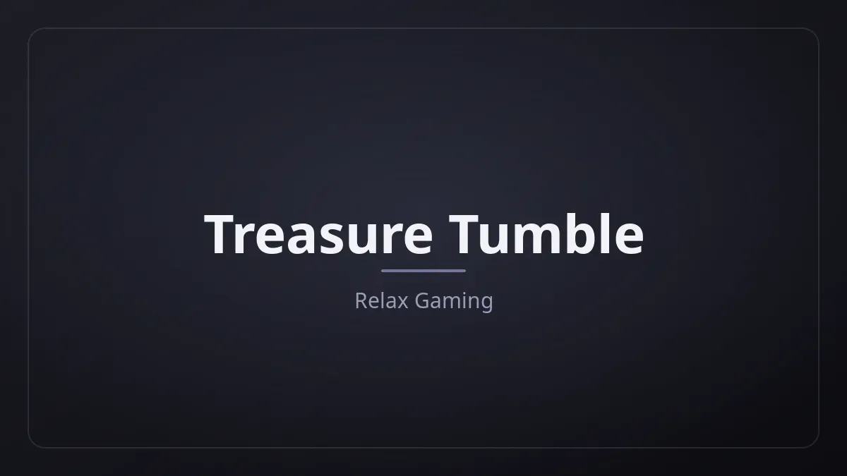 Treasure Tumble kapak görseli