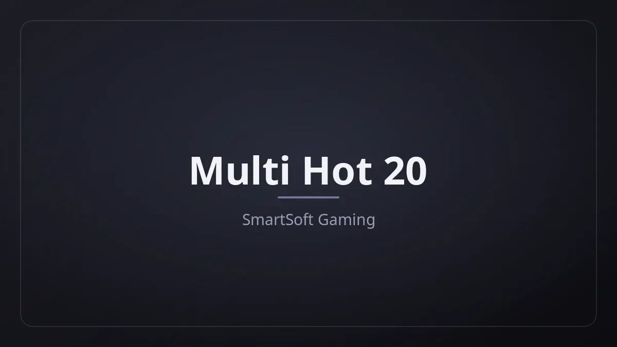 Multi Hot 20 kapak görseli
