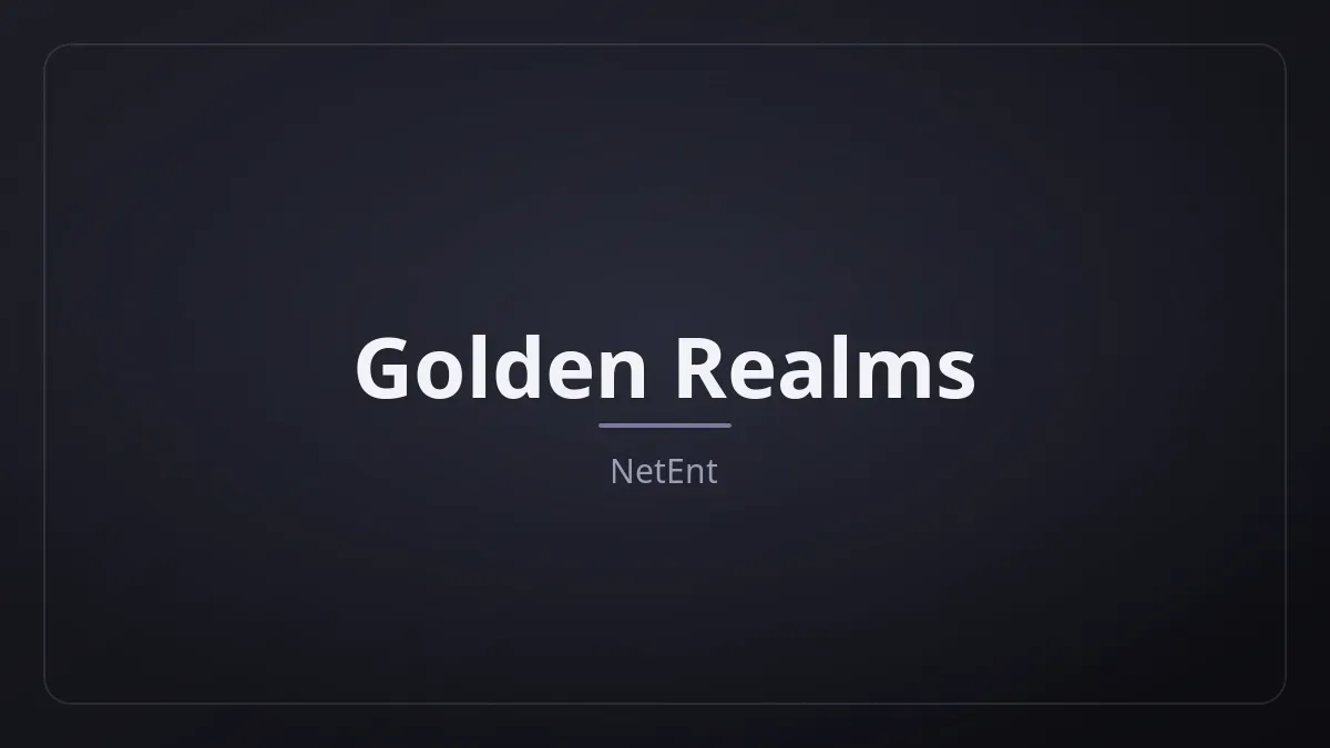 Golden Realms kapak görseli