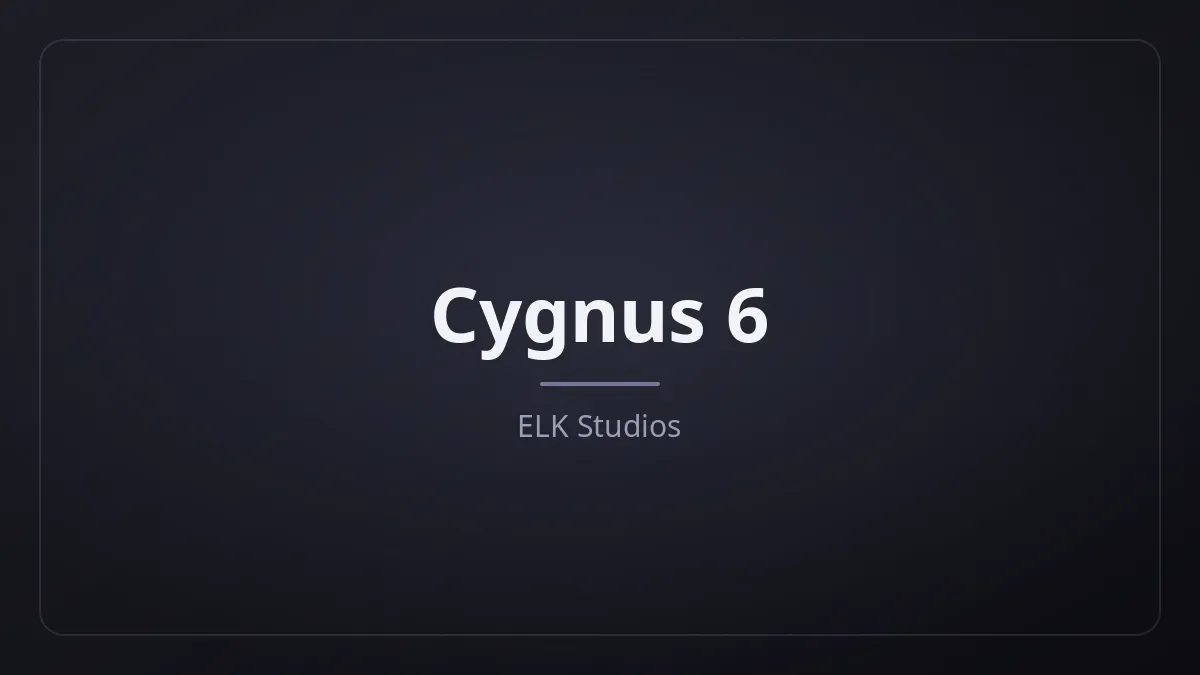 Cygnus 6 kapak görseli