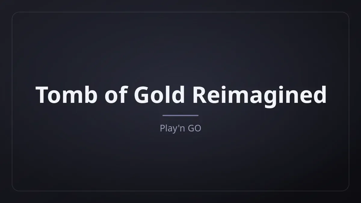 Tomb of Gold Reimagined kapak görseli