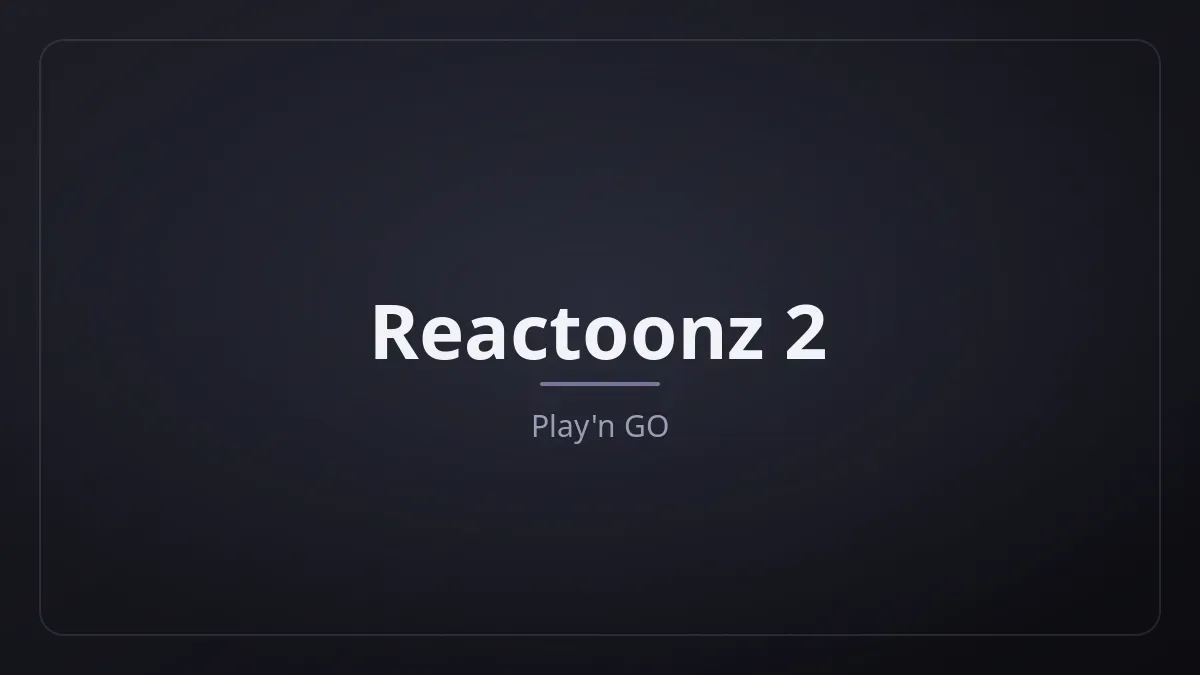 Reactoonz 2 kapak görseli