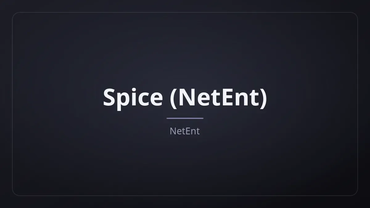 Spice kapak görseli