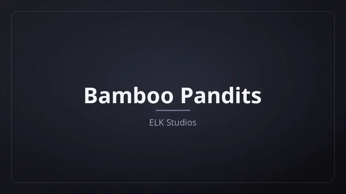 Bamboo Pandits kapak görseli