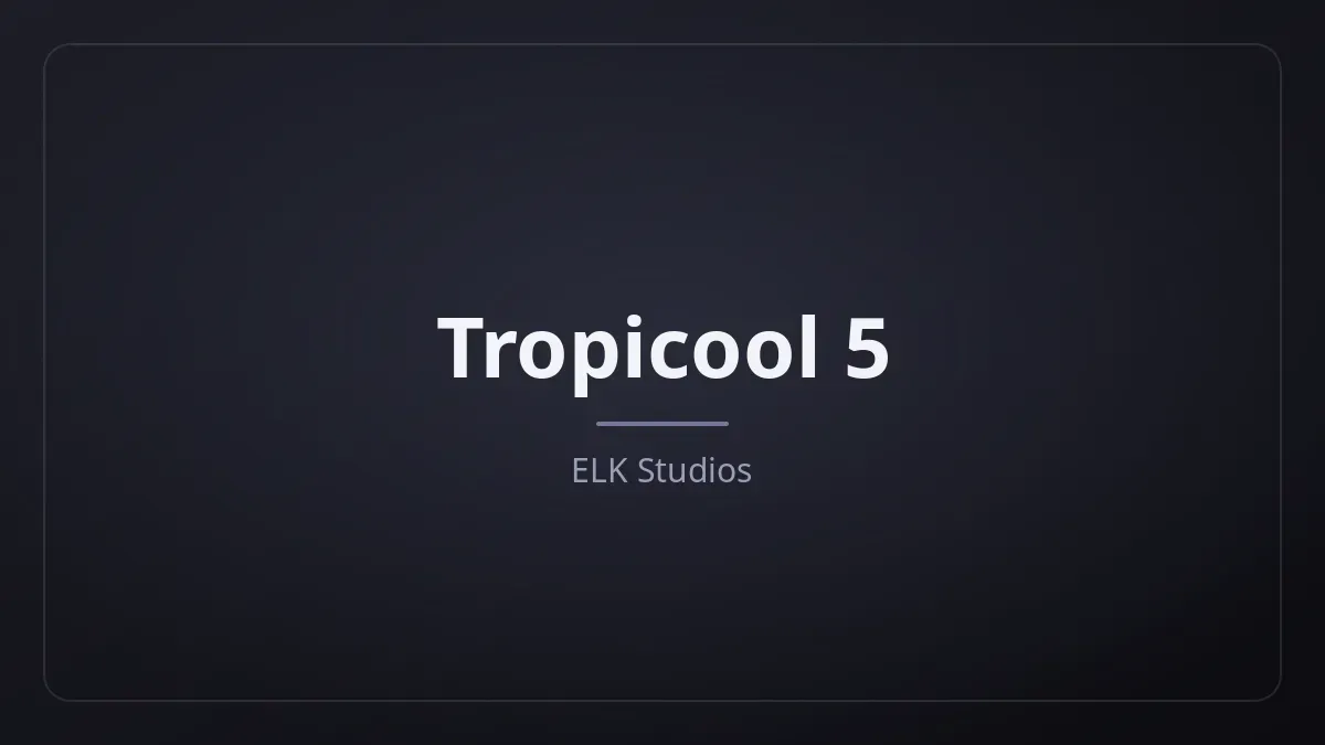 Tropicool 5 kapak görseli