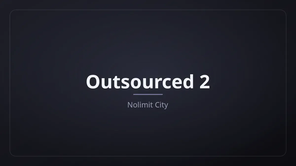Outsourced 2 kapak görseli