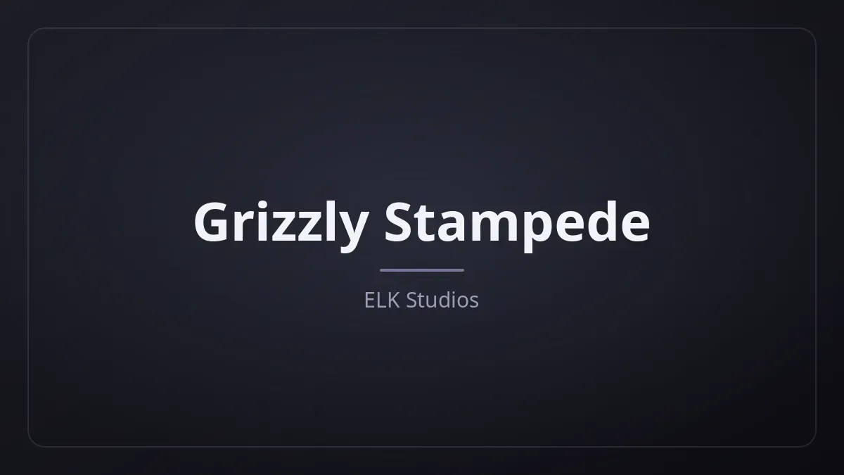 Grizzly Stampede kapak görseli