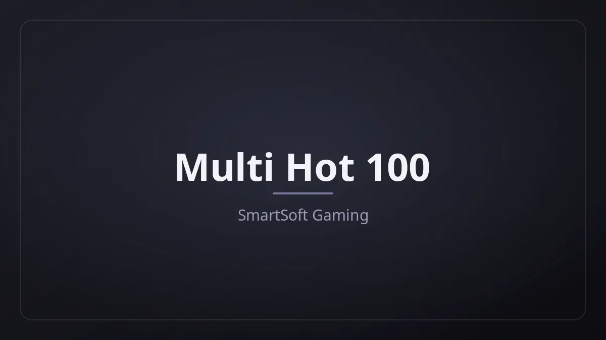 Multi Hot 100 kapak görseli