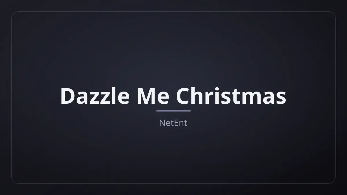 Dazzle Me Christmas kapak görseli